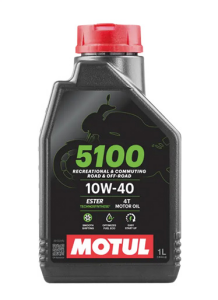MOTUL 5100 10W40 MOTOSİKLET YAĞI (1 LT)
