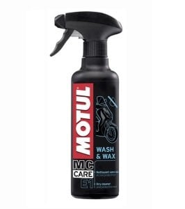MOTUL E1 WASH & WAX / SUSUZ YIKAMA VE CİLA (400 ML)