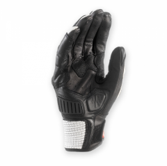 Clover Rsc-3 Siyah/Beyaz Yazlık Kısa Deri Eldiven