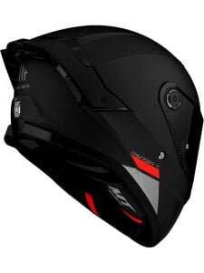 MT Thunder 4 Sv Solıd A1 Mat Siyah Kapalı Kask