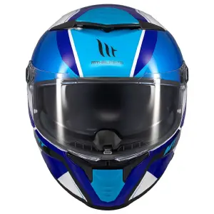 MT  Thunder 4 Sv Freeway A17 Parlak Mavi Kapalı Kask