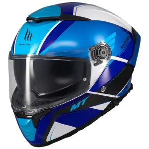 MT  Thunder 4 Sv Freeway A17 Parlak Mavi Kapalı Kask
