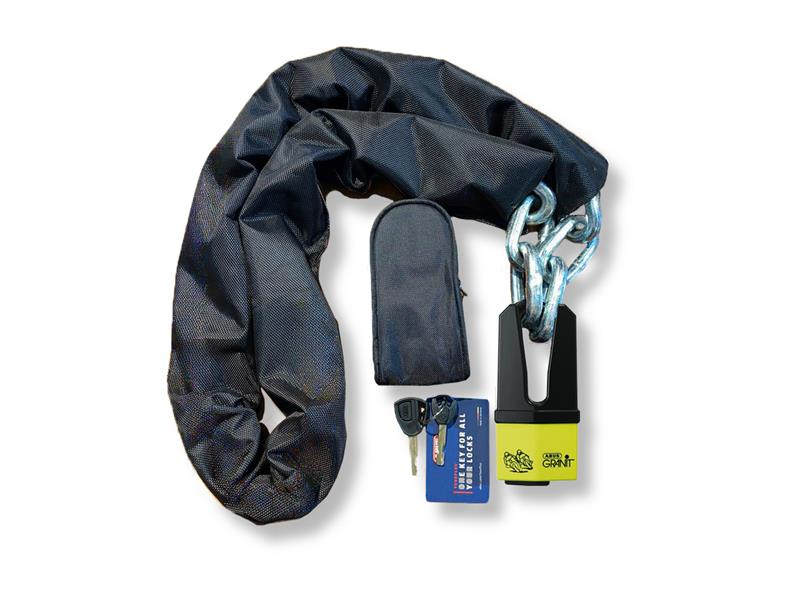 Maggı Fortknox 150Cm 12MM Zıncır + Abus Quıck 37/60 Asma Kılıt