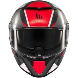 MT Thunder 4 Sv Freeway A5 Parlak Gri Kapalı Kask
