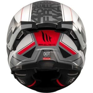 MT Thunder 4 Sv Freeway A5 Parlak Gri Kapalı Kask