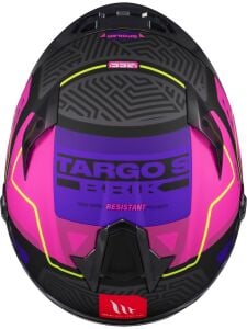 MT Targo Brık C8 Mat Pembe Kapalı Kask (XS)