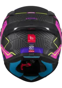 MT Targo Brık C8 Mat Pembe Kapalı Kask (XS)