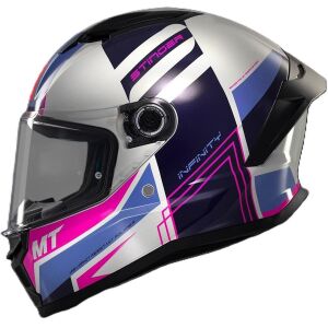 MT Stınger 2 Tron c8 Parlak Kapalı Kask (XS)