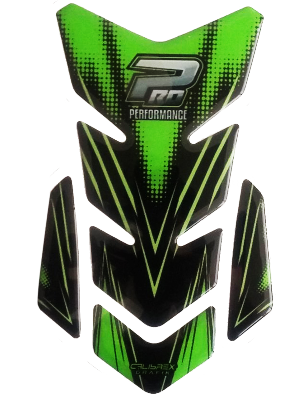 Calibrex Pro Performance Siyah Yeşil Tank Pad