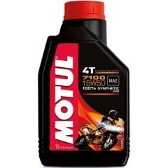 MOTUL 7100 15W50 MOTOSİKLET YAĞI (1 LT) (2019-2022 TARİHLİ)