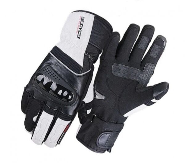 Scoyco MC82 Kışlık Eldiven Siyah Beyaz