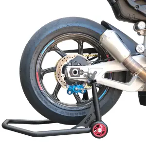 Gp Kompozit Unıversal Demir Arka Kaldırma Sehpası Siyah Takozdan