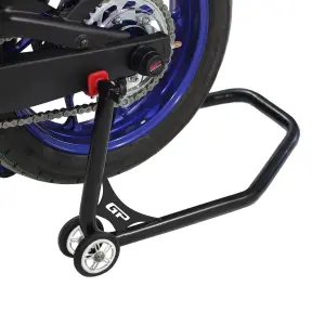 Gp Kompozit Unıversal Demir Arka Kaldırma Sehpası Siyah Maşadan