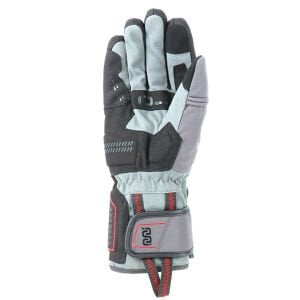 Oj Hıdeaway Siyah/Kırmızı Kışlık Korumalı Uzun Eldiven (EN 13594 Sertifikalı)