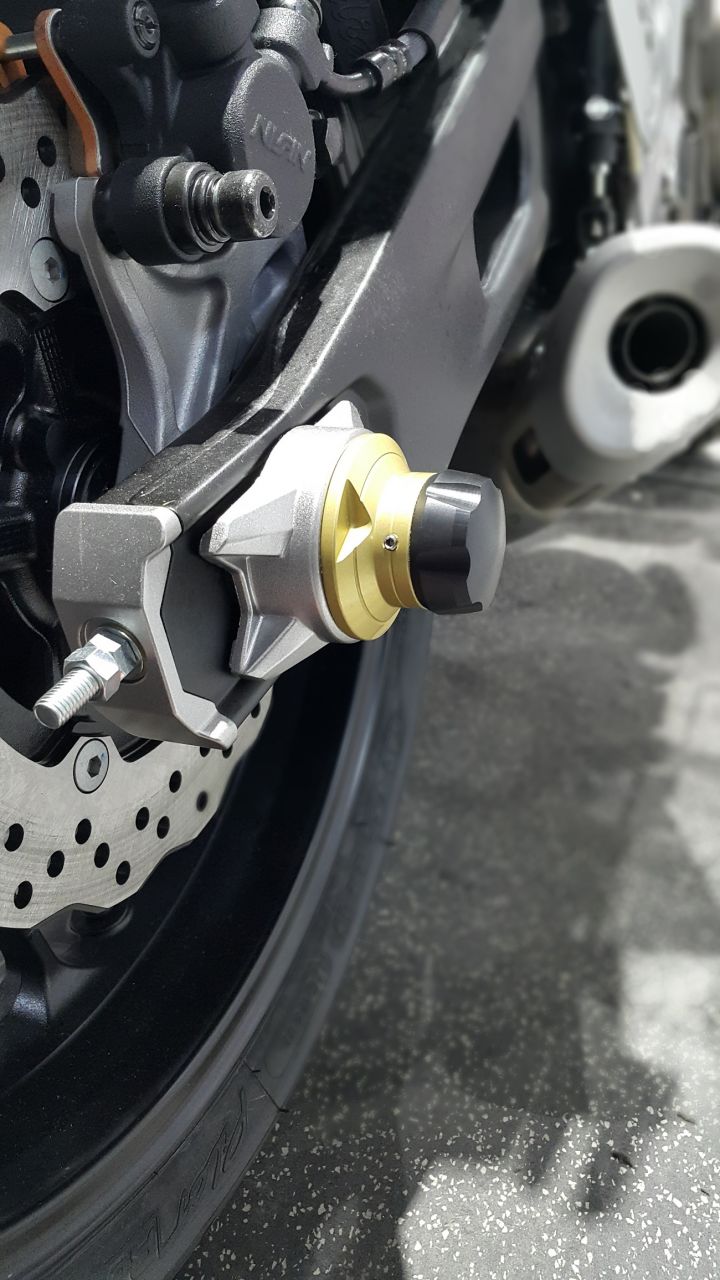 Pro-Nix MT07 Arka Aks Koruma Sarı