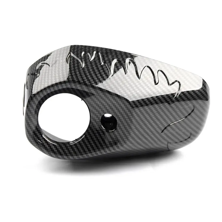 T-Moto Xmax 250/300 2018-2025 Egzoz Ucu Koruma Karbon Kapak