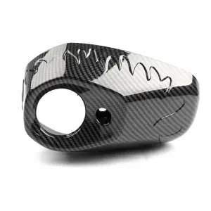 T-Moto Xmax 250/300 2018-2025 Egzoz Ucu Koruma Karbon Kapak