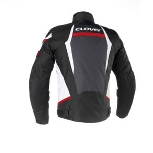 Clover Airblade-3 Kısa Kadın Mont - Siyah / Kırmızı