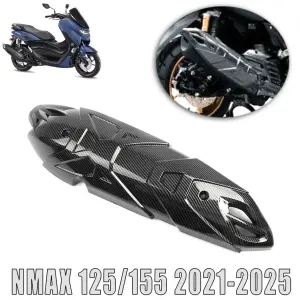 T-Moto Nmax 125/155 2021-2025 Egzoz Koruma Karbon Kapak