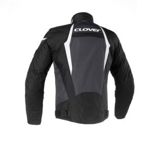 Clover Airblade-3 Kısa Kadın Mont - Siyah / Beyaz