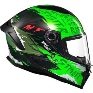 Mt Stinger 2 Ardent C6 Parlak Kapalı Kask