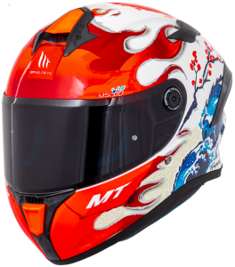 Mt Targo S Yamanaka A5 Parlak Kapalı Kask