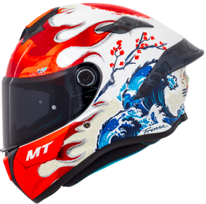 Mt Targo S Yamanaka A5 Parlak Kapalı Kask