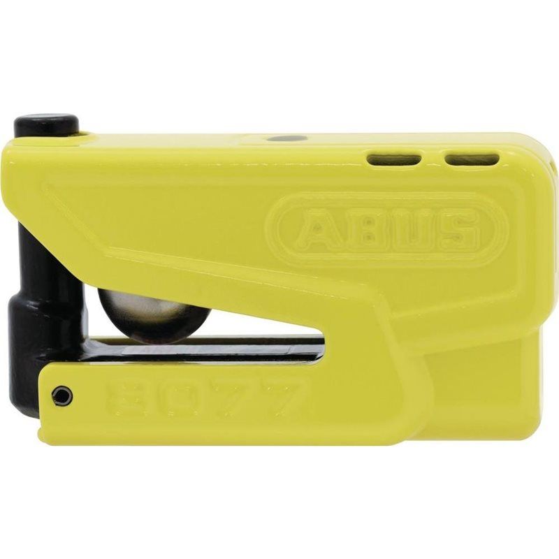 Abus 8077 (YENİ NESİL) 2.0 Granit Detecto X-PLUS Alarmlı Disk Kilidi Sarı