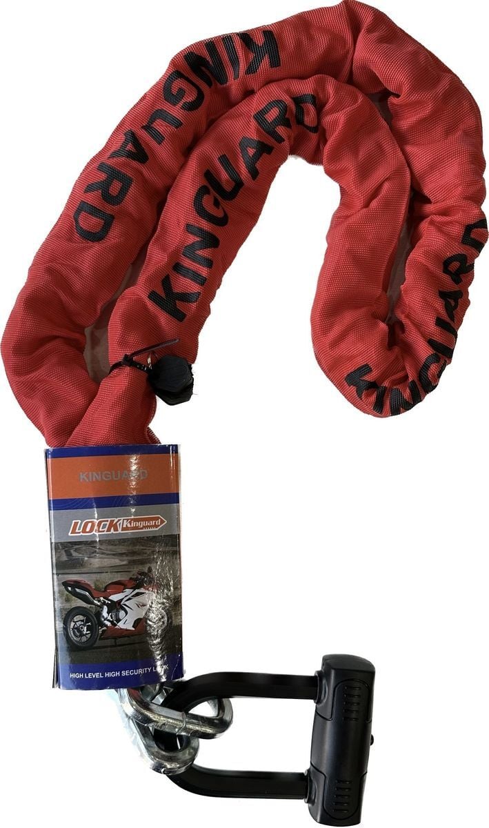 Kinguard 6042 Big Zincir Kilit + U Kilit (1.8 Metre)