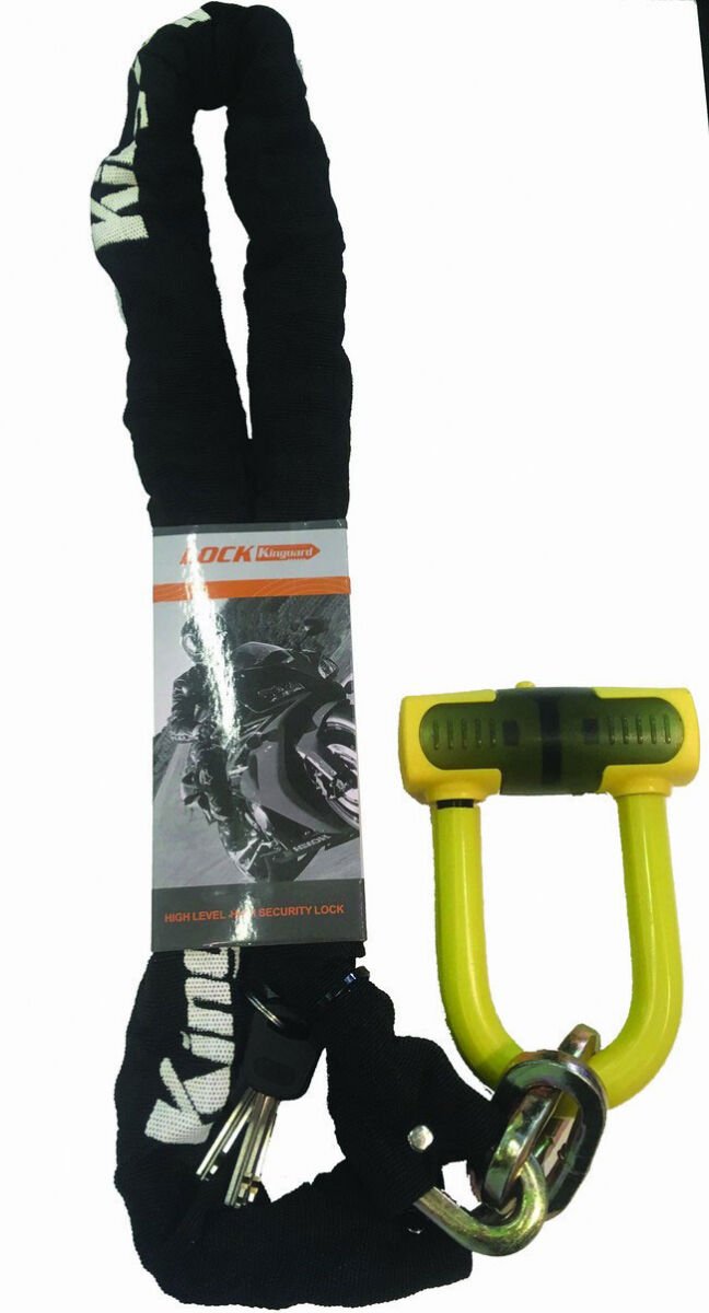 Kinguard 6042 Zincir Kilit + U Kilit (1.5 Metre)