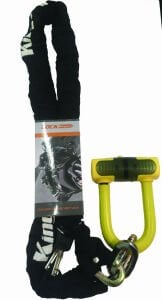 Kinguard 6042 Zincir Kilit + U Kilit (1.5 Metre)