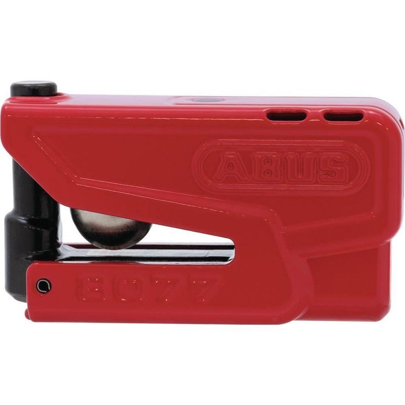 Abus 8077 (YENİ NESİL) 2.0 Granit Detecto X-PLUS Alarmlı Disk Kilidi Kırmızı