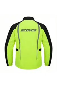 Scoyco Rc10 Alt Üst Yağmurluk Neon