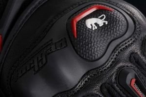 Furygan Volt Yazlık Eldiven Siyah Kırmızı (EN 13594 Sertifikalı)