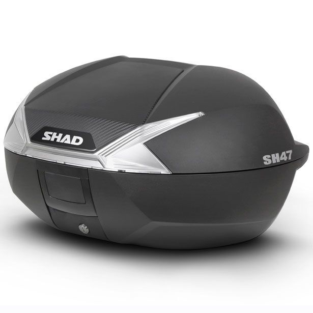 Shad SH47 Beyaz Reflektörlü Arka Çanta (47 Litre)