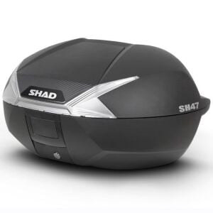 Shad SH47 Beyaz Reflektörlü Arka Çanta (47 Litre)