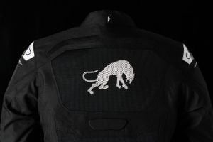 Furygan Atom Vented Evo Yazlık Korumalı Erkek Ceketi Siyah Beyaz