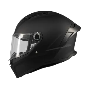 MT Stinger 2 Pure A1 Matt Siyah Kapalı Kask