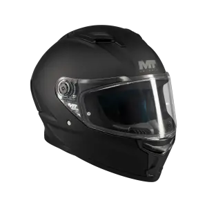 MT Stinger 2 Pure A1 Matt Siyah Kapalı Kask