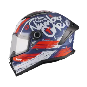 MT Stinger 2 Rocket C17 Matt Kapalı Kask