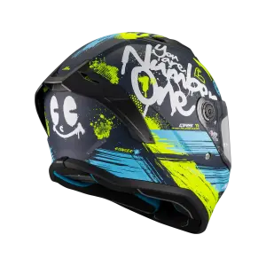 MT Stinger 2 Rocket C3 Matt Kapalı Kask