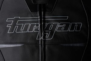 Furygan Nitros Motosiklet Deri Ceket Siyah Beyaz