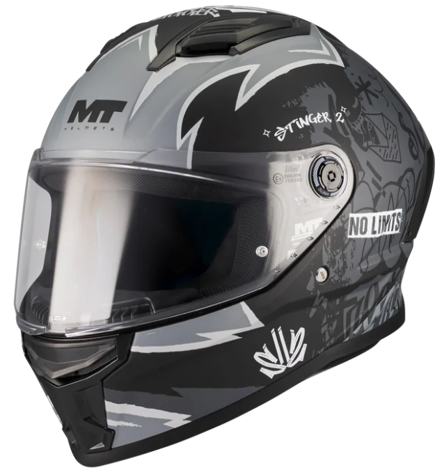 MT Stınger 2 Tagger B2 Matt Kapalı Kask