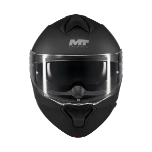 MT Genesis Sv Pure A1 Matt Siyah Çene Açılır Kask