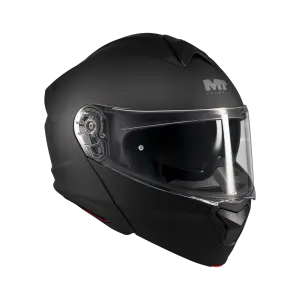 MT Genesis Sv Pure A1 Matt Siyah Çene Açılır Kask