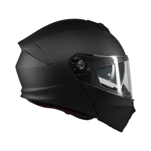 MT Genesis Sv Pure A1 Matt Siyah Çene Açılır Kask