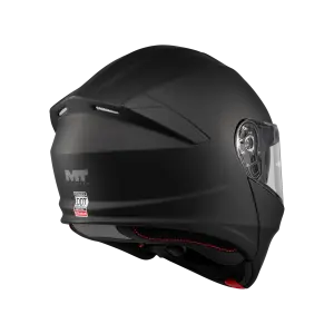 MT Genesis Sv Pure A1 Matt Siyah Çene Açılır Kask