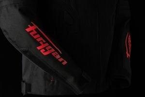 Furygan Atom Vented Evo Erkek Yazlık Ceket Siyah Kırmızı