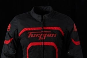 Furygan Mystıc Evo Vented Yazlık Kadın Korumalı Montu Siyah Kırmızı