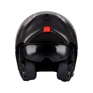 MT Genesis Sv Pure A1 Parlak Siyah Çene Açılır Kask